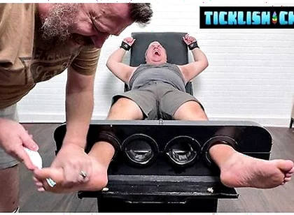 Huge Bear Paws Tease And Torment Matts Ticklish Body Mercilessly