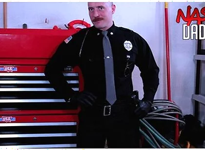 Officer Jack Reed Takes Charge And Owns Your Ass In Full Uniform