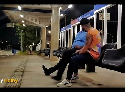 I Sucked the Driver's Dick While Waiting for the Bus.