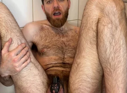 Squirting While Locked