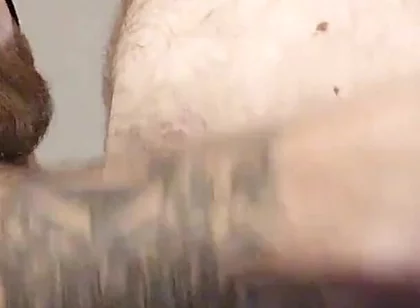 Straight Guy Stretching Asshole and Stroking