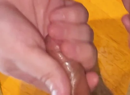Two Uncut Cocks Play Together - Foreskin to Foreskin, Glans to Glans
