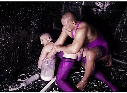 Muscular Asshole Gets Fed With Lots Of Milk With Axel Abysse And Rose Bud