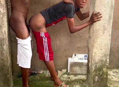 Outdoor Stepson Ass Hunting Fuck