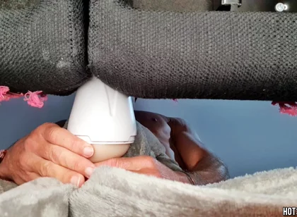 Huge Cock Hands Free Fleshlight Fuck & Moaning Cum Inside - Hotsportfitboy
