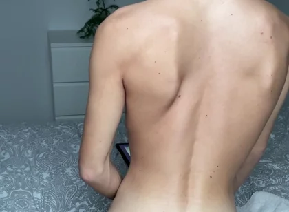 Jumping on Dildo