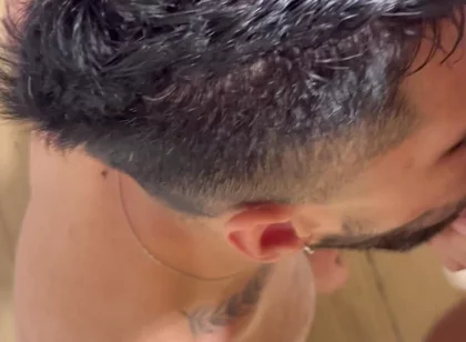 Watch How I Enjoy My Masseuse's Hairy Ass Until It Fills It with Cum