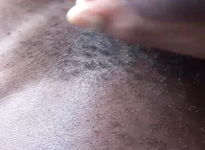 Stroking BBC Full Cum on My Tummy