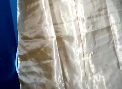 Yellow Longdress Masturbation