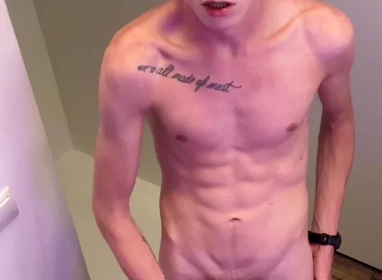 Craig Kennedy Jerks His Huge Thick Dick - Intense Solo Masturbation Session