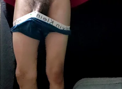 Beautiful Skinny Ejaculates on His Chest