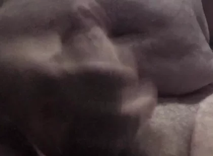 Handsome Mature Chubby with Big Fat Cock Masturbating Until I Cum a Lot in the Foreground for You Comments