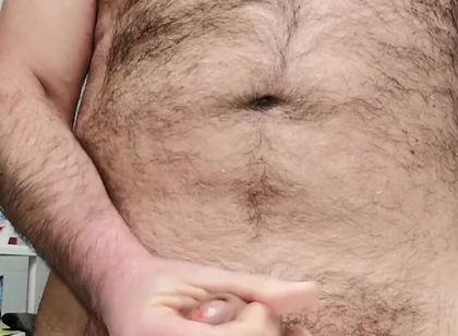 How Much Cum Falling Into the Bathroom Sink!
