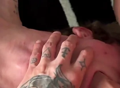 Bareback Bottoming for 6ft 7 Hung Twink