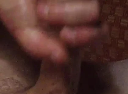 Stroking My Cock