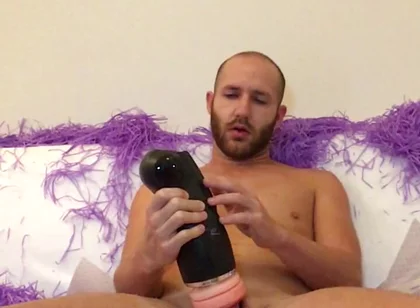 Fleshlight Machine on Couch