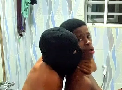 Young Boy Got Fucked in..bathroom, Livingroom and Kitchen