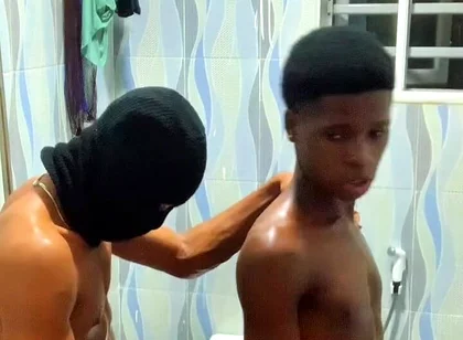 Young Boy Got Fucked in..bathroom, Livingroom and Kitchen