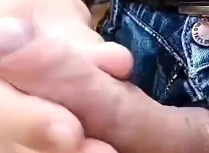 Mature Man Masturbating in Public Places