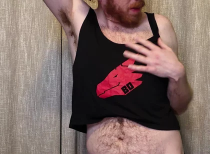 Dancing and Strip Teasing in a Crop Top Gstring