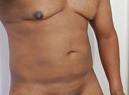 Showing off Big Black Cock and Black Ass
