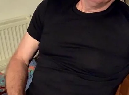 Jerking--off Before Bed at the Table. Nice Ogasm