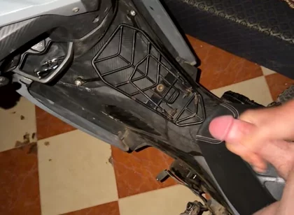 Cum of My Bike