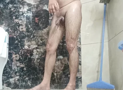 Indian Desi Police Officer Get Sucked and Shower with Neighbour and Army Officer