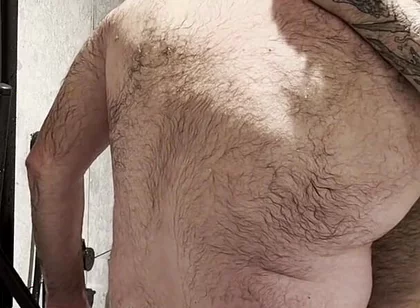 Stepdaddy Bears Fuck Bareback in Shower