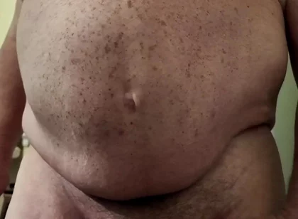 Bearded Bear Jerks a Fresh Load