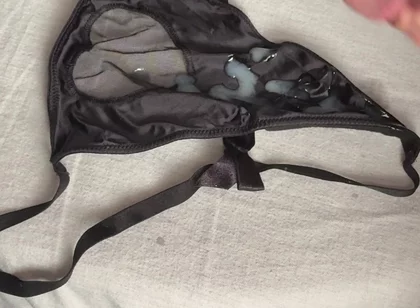 Cum on Wife’s Panties 10