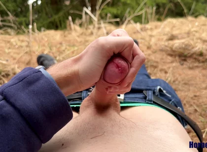 Twink Wixt His Big Cock Outdoors in Naturetwink Wiggles His Big Cock Outdoors in Nature