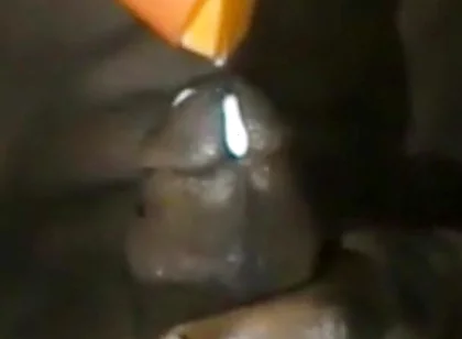 Passionately Stroking My BBC Cumming Hard