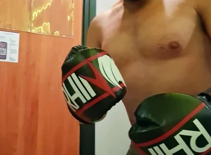 Gouine Wrestler - POV Muscle Worship Training Session