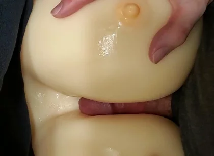 Titty Fucking My Big Tits Toy