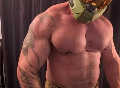 Master Chief Flexing