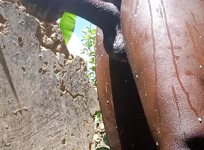 Teenfidelity Sexy Black Man Masturbating with High Intensity to Cum
