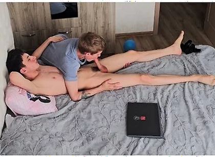 Caught My Straight Friend Jerking Off His Big Dick