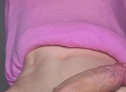 Dildo Makes a Femboy with a Big Dick Cum
