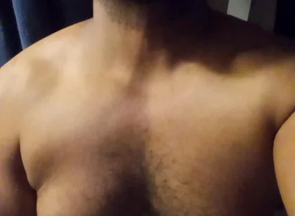 Chubby Bearded Bear Jacks off and Cums
