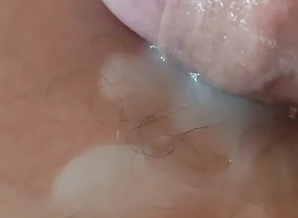 Super Slow Motion in Massive Male Orgasm.