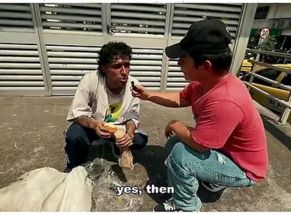 A Beggar From Bucaramanga Is Picked Up Off The Street By A Gay Man, Who Takes Him To A Motel Under The Pretext Of Helping Him, In Reality He Fucks Him