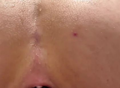 Hard to Help Myself in the Shower, Always Too Tempting to Stuff My Hole