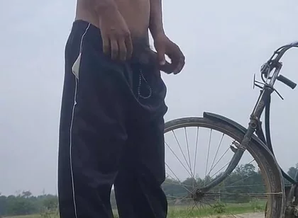 Outdoor Roadside Gay Men Masturbation Sex Video