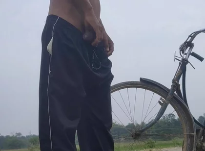 Outdoor Roadside Gay Men Masturbation Sex Video