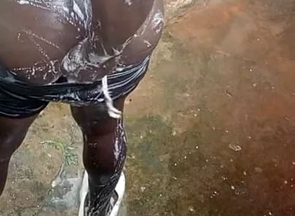 The Horny Masturbation Skills of This Black Guy Got Him Into Want to Cum Everywhere on the Floor