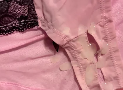 Cum on Wife’s Panties 12