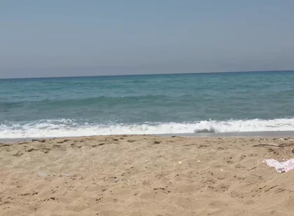 Red Beach in Crete