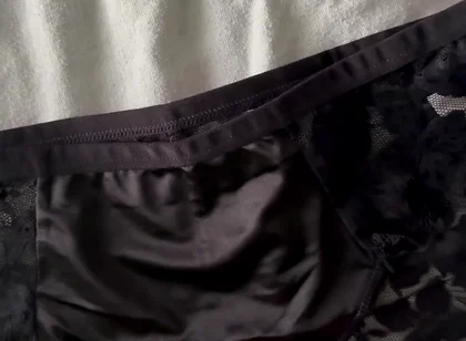 Cum on Wife’s Panties 13
