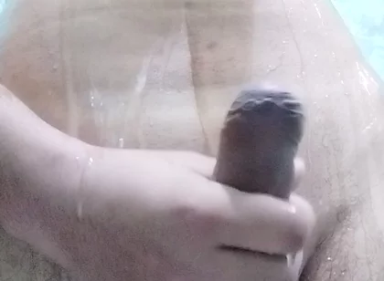 Jerking While Bathing